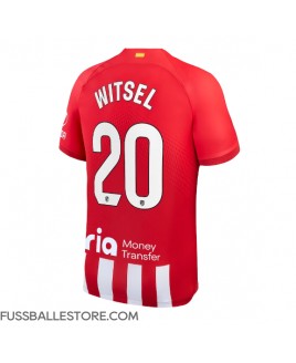 Günstige Atletico Madrid Axel Witsel #20 Heimtrikot 2023-24 Kurzarm